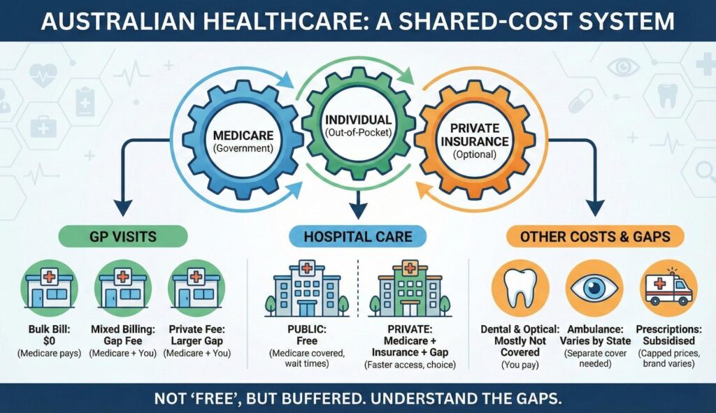 How Healthcare Costs Work in Australia